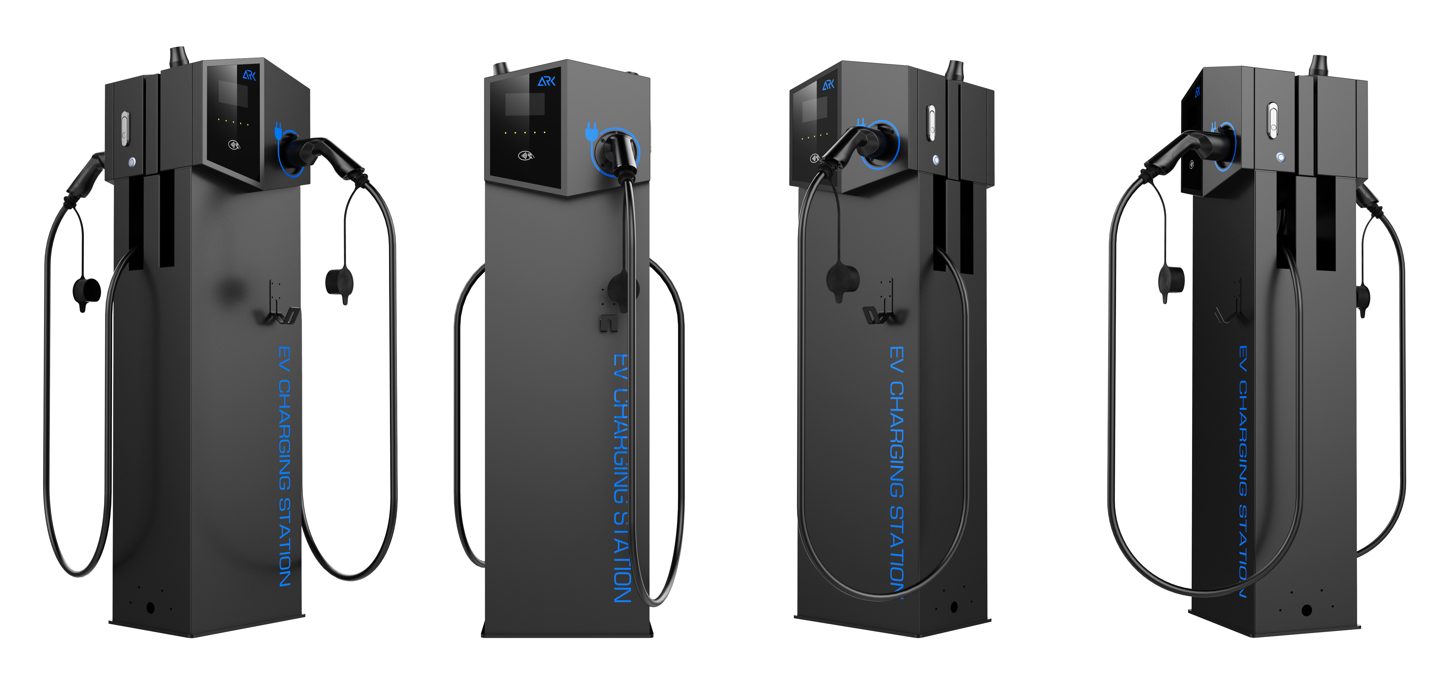  Business OCPP Dual Type2 branche la station de recharge 44kw Ev